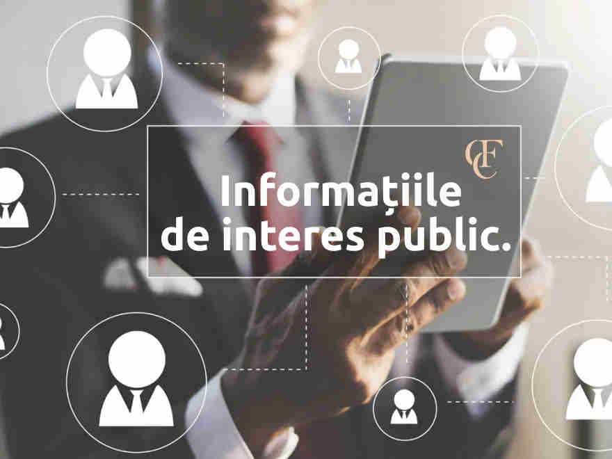 informaţiile de interes public