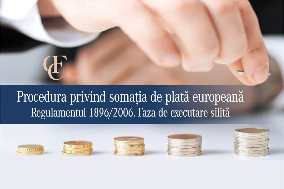 somația de plată europeană-somația de plată europeană-faza executorie