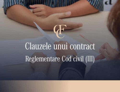 Clauzele unui contract – Reglementare Cod civil (III)