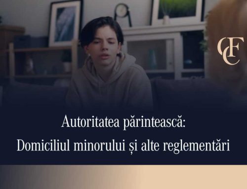 Cod Civil – Autoritatea părintească: Domiciliul minorului și alte reglementări