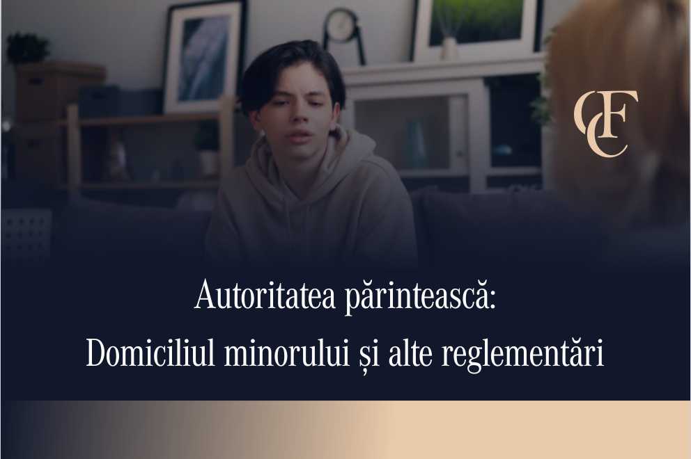 În continuarea analizei privind autoritatea părintească, se impune prezentarea prevederilor referitoare la domiciliul minorului și alte drepturi și obligații prevăzute de Codul civil.
