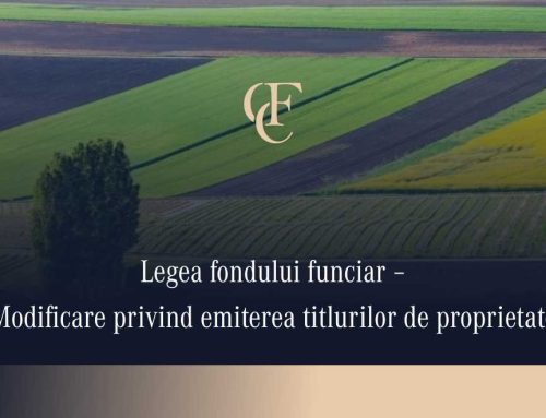 Legea fondului funciar – Modificare privind emiterea titlurilor de proprietate