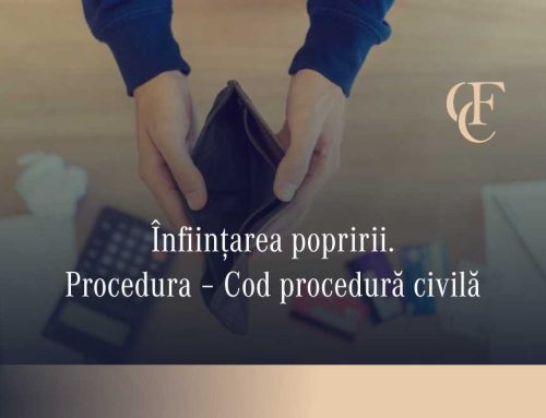 Înființarea popririi. Procedura – Cod procedură civilă