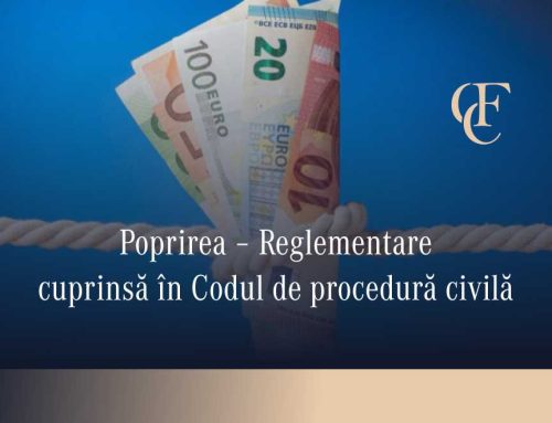 Poprirea – Reglementare cuprinsă în Codul de procedură civilă