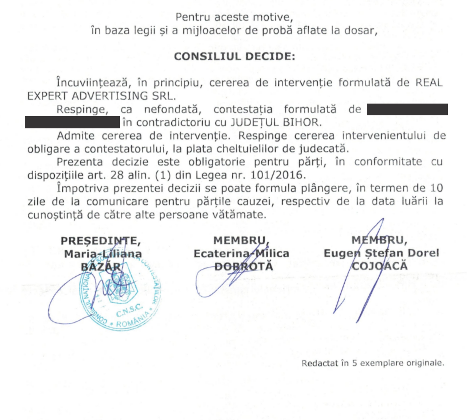 Succes pentru clienții cabinetului în procedura de achiziții publice: soluție favorabilă la CNSC